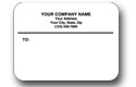 glossy mail label