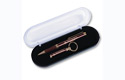 brass barrel key ring & everett pen