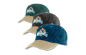stone washed cotton cap/embroidered