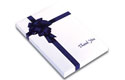 blue ribbon calendar/pen gift box
