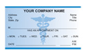 health business cards