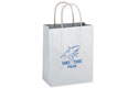 0x5x13 white shopper bag