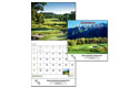 canada golf courses wall calendar