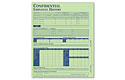 employee history folder - green