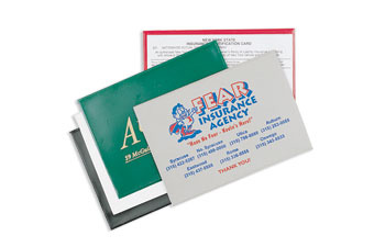 AUTO ID INSURANCE CARD HOLDER