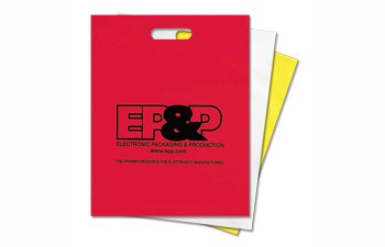 PLASTIC DIE CUT BAGS 15X18X4