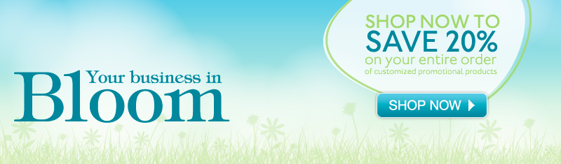 Your Business in Bloom - Shop now to SAVE 20% on your entire order