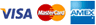 Credit Cards accepted: Visa, MasterCard, American Express