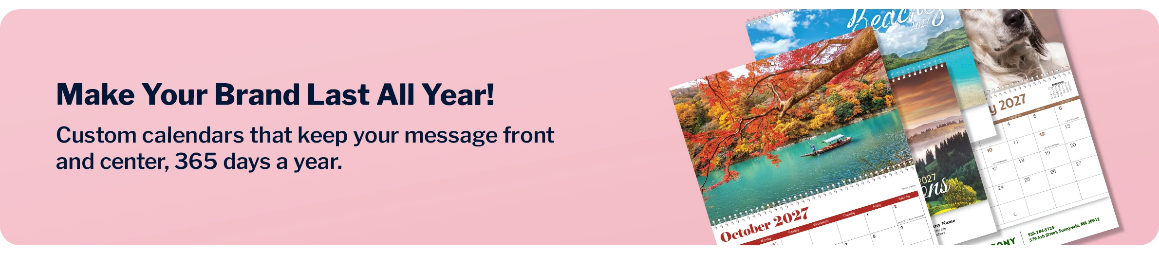Business Calendars, Low Cost Promotional Calendars