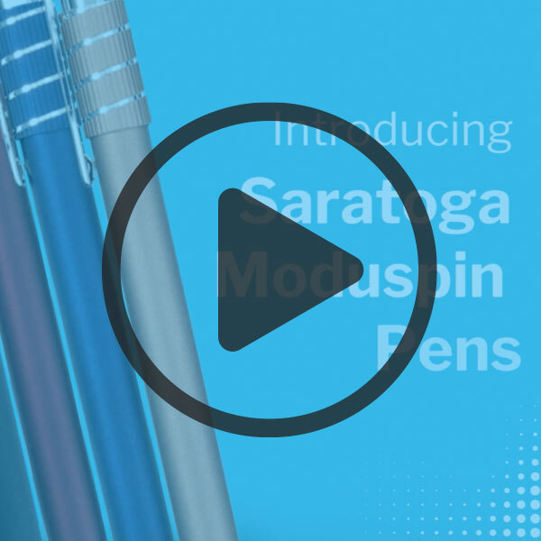 Video Saratoga Moduspin Gel Glide Pen